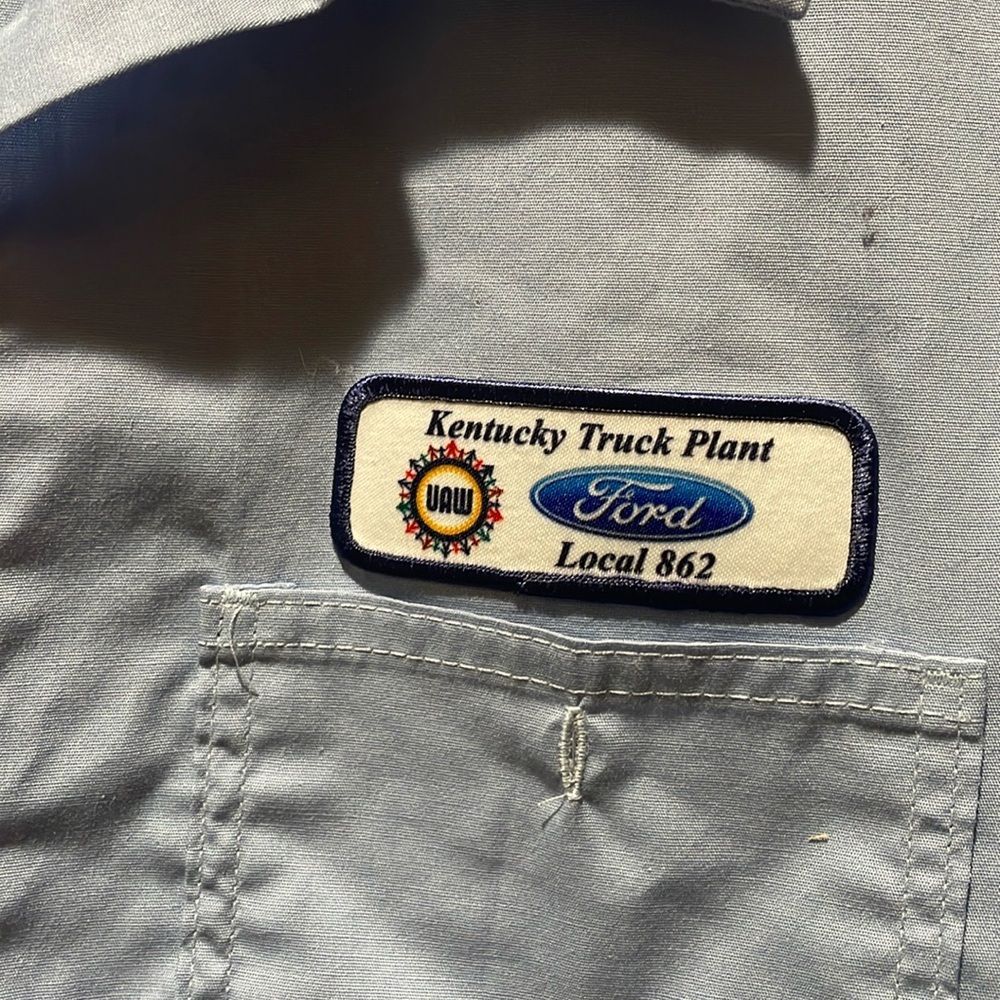 Ford Kentucky Truck Plant work shirts large